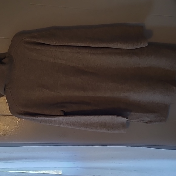 H&M wool blend brown Sweater Dress - Picture 4 of 4
